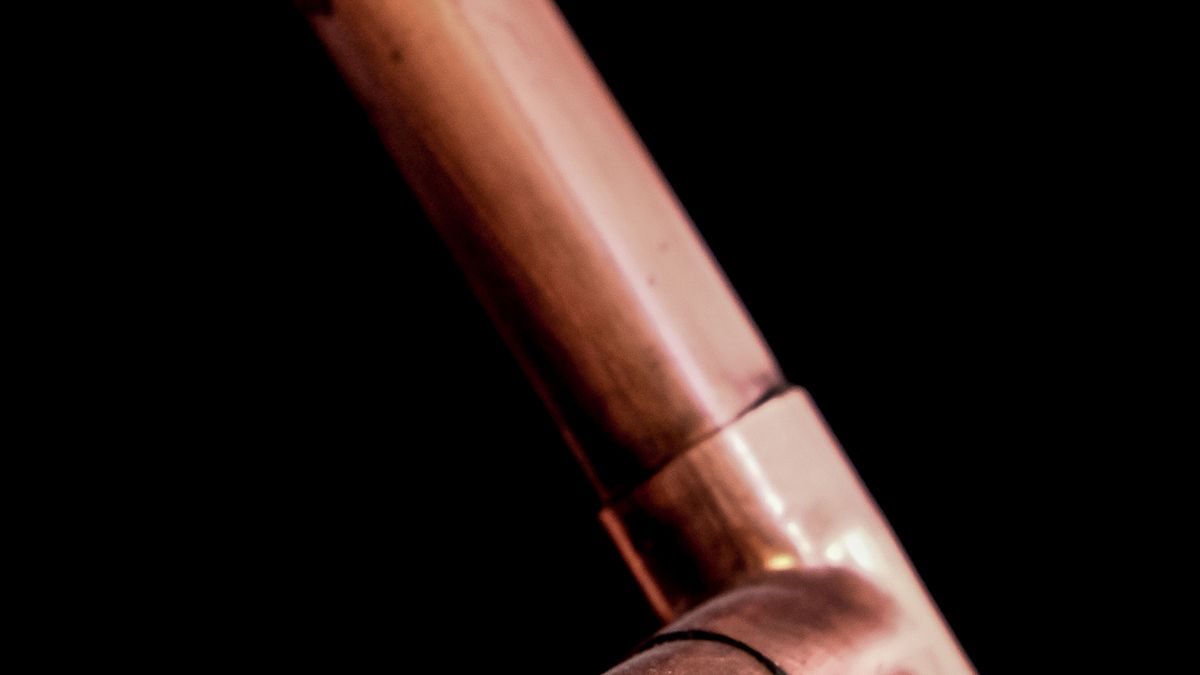 Copper pipes